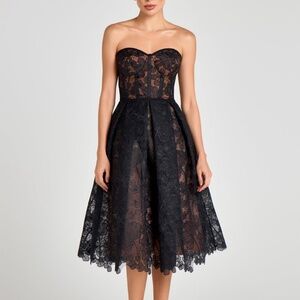 Nadine Merabi Olivia black dress